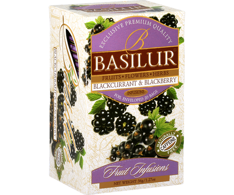 Fruit Infusions Blackcurrant & Blackberry - 20 Teabags