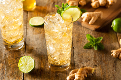Piquant Iced Ginger Tea